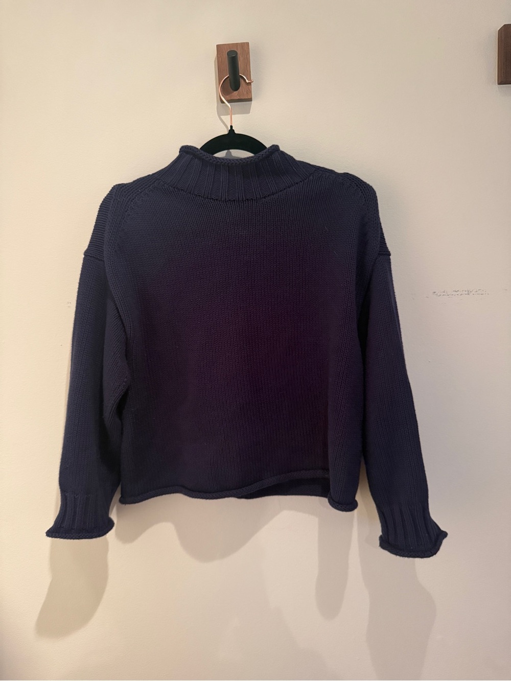 J crew roll neck sweater